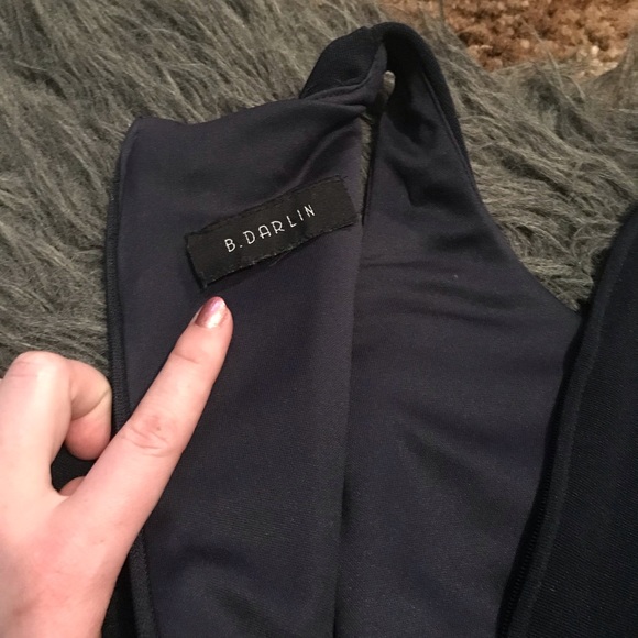 Navy Racer Back Dress 🌃 - Picture 6 of 8